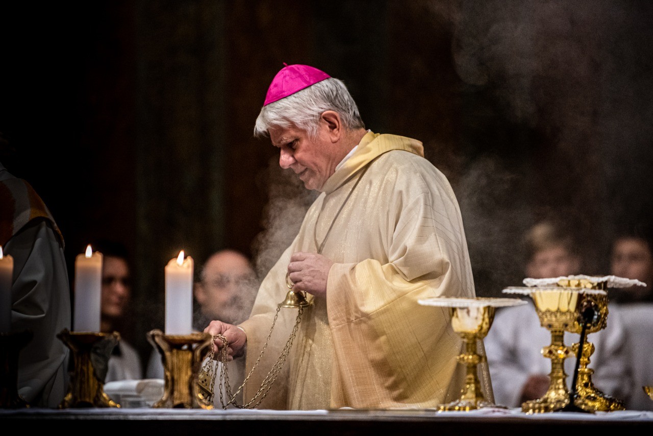 Návštěva biskupa Mons. Václava Malého